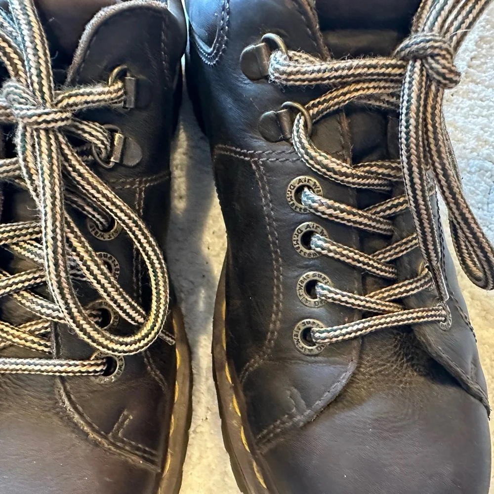 Men's Brown Leather Lace-Up Casual Shoes